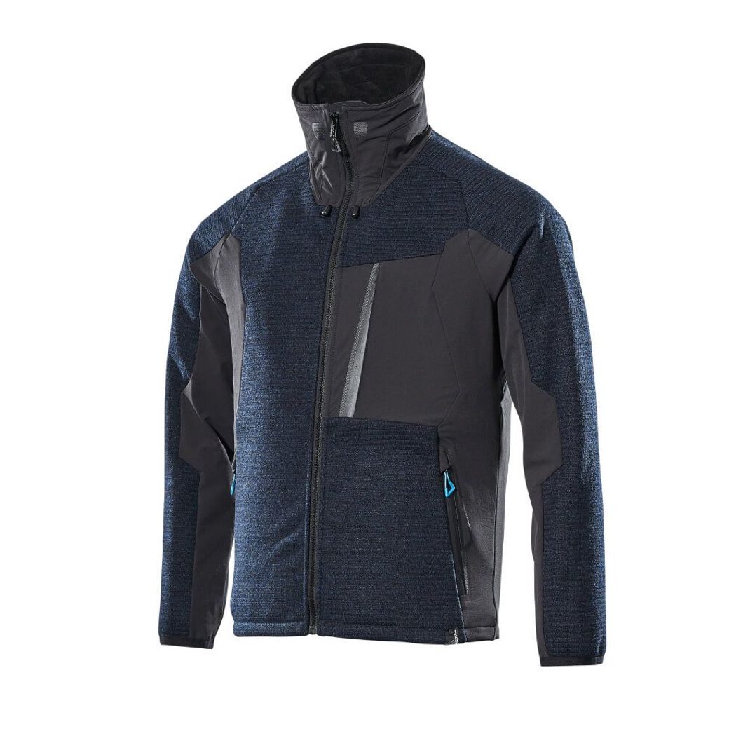 Strickjacke mit Reißverschluss