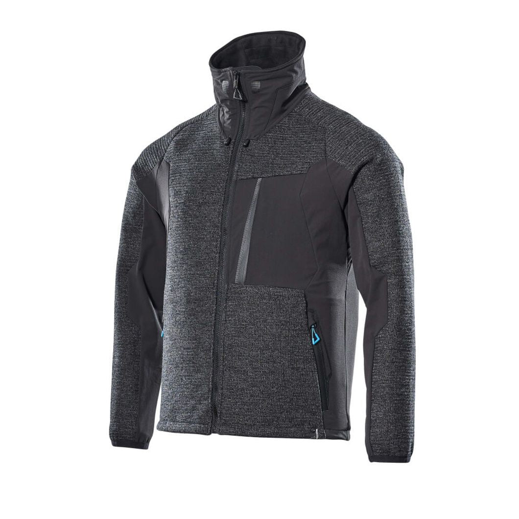 Strickjacke mit Reißverschluss