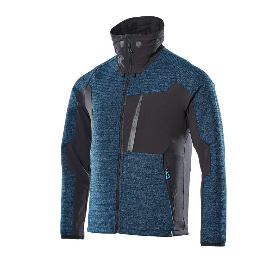 Strickjacke mit Reißverschluss