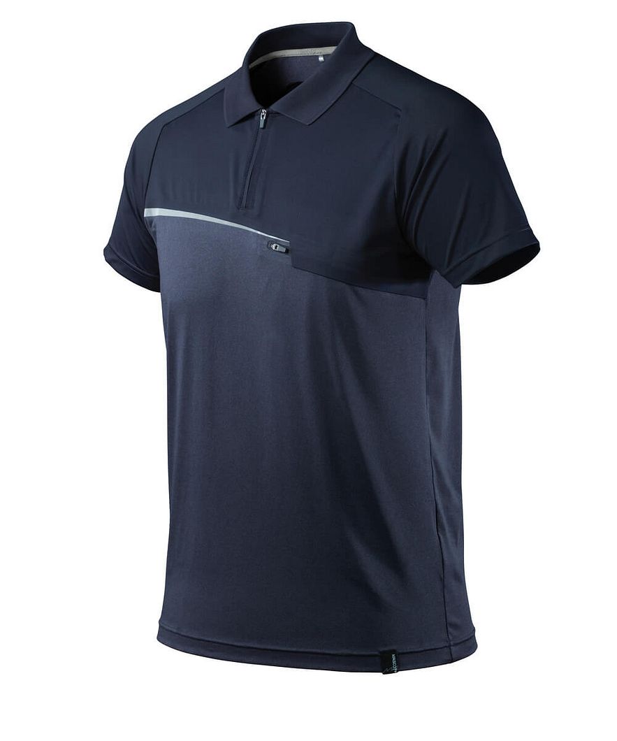 ADVANCED Poloshirt mit Brusttasche