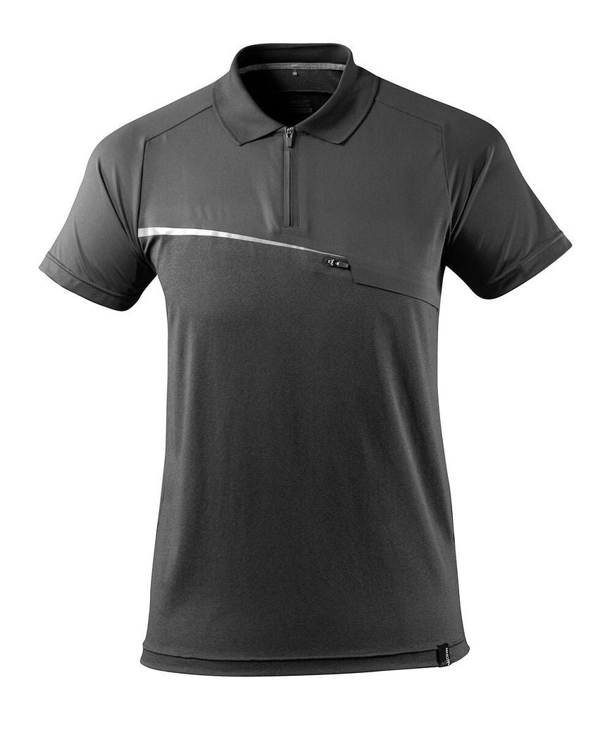 ADVANCED Poloshirt mit Brusttasche