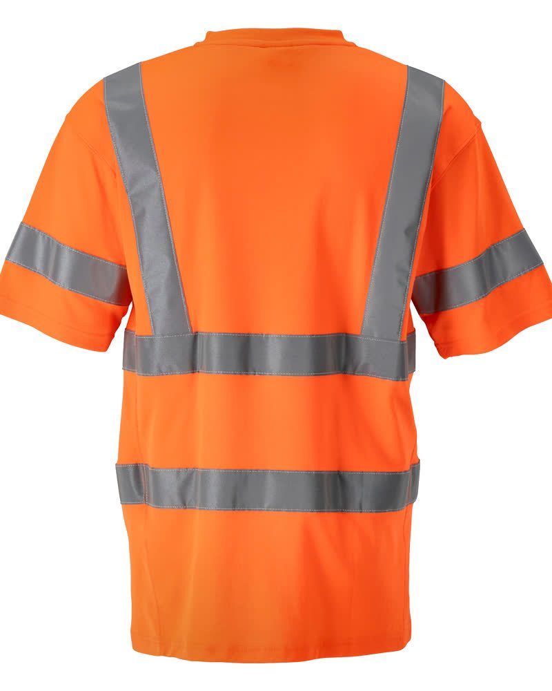 Safe Classic V-Ausschnitt Warnschutz T-Shirt