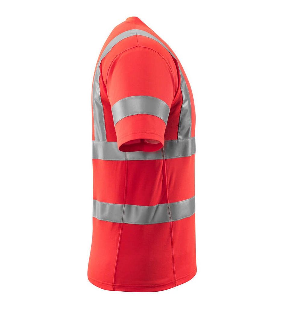 Safe Classic V-Ausschnitt Warnschutz T-Shirt