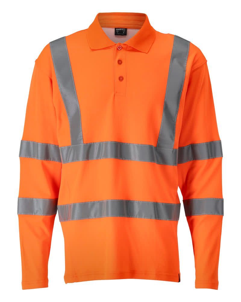 Safe Classic Langarm Polo-Shirt
