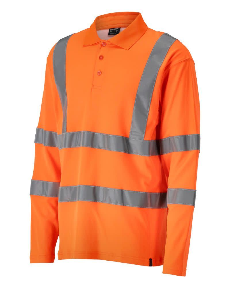 Safe Classic Langarm Polo-Shirt
