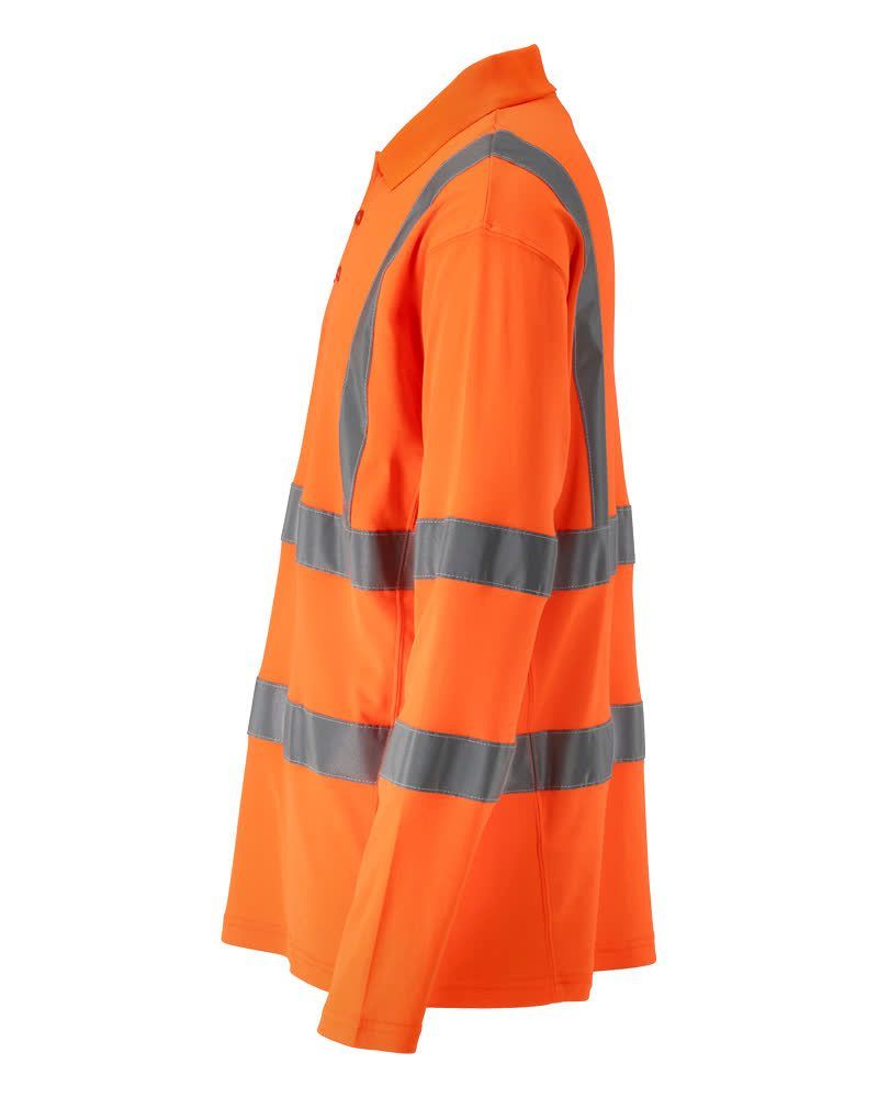 Safe Classic Langarm Polo-Shirt