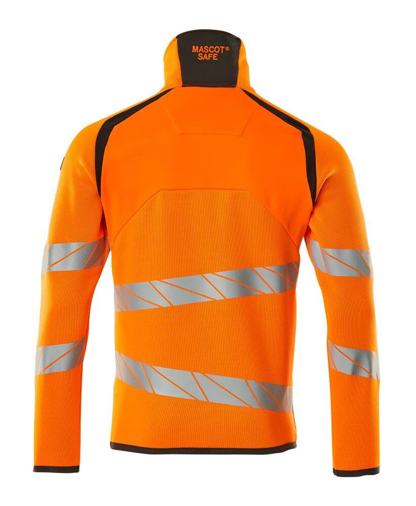 Mascot Safe Strickpullover mit kurzem Reißverschluss