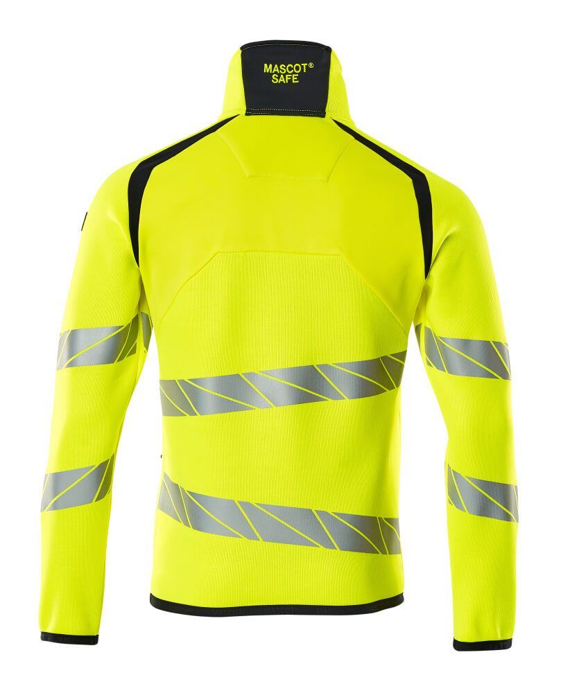 Mascot Safe Strickpullover mit kurzem Reißverschluss