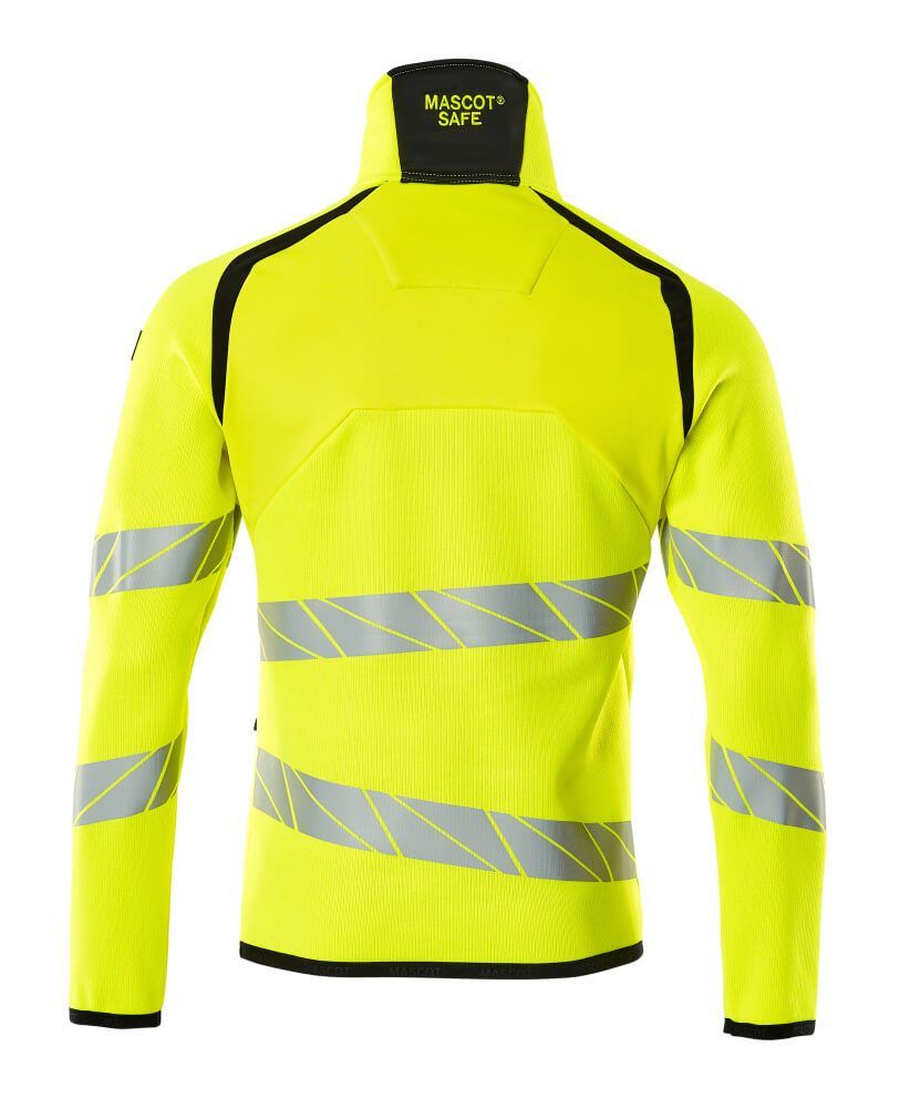 Mascot Safe Strickpullover mit kurzem Reißverschluss