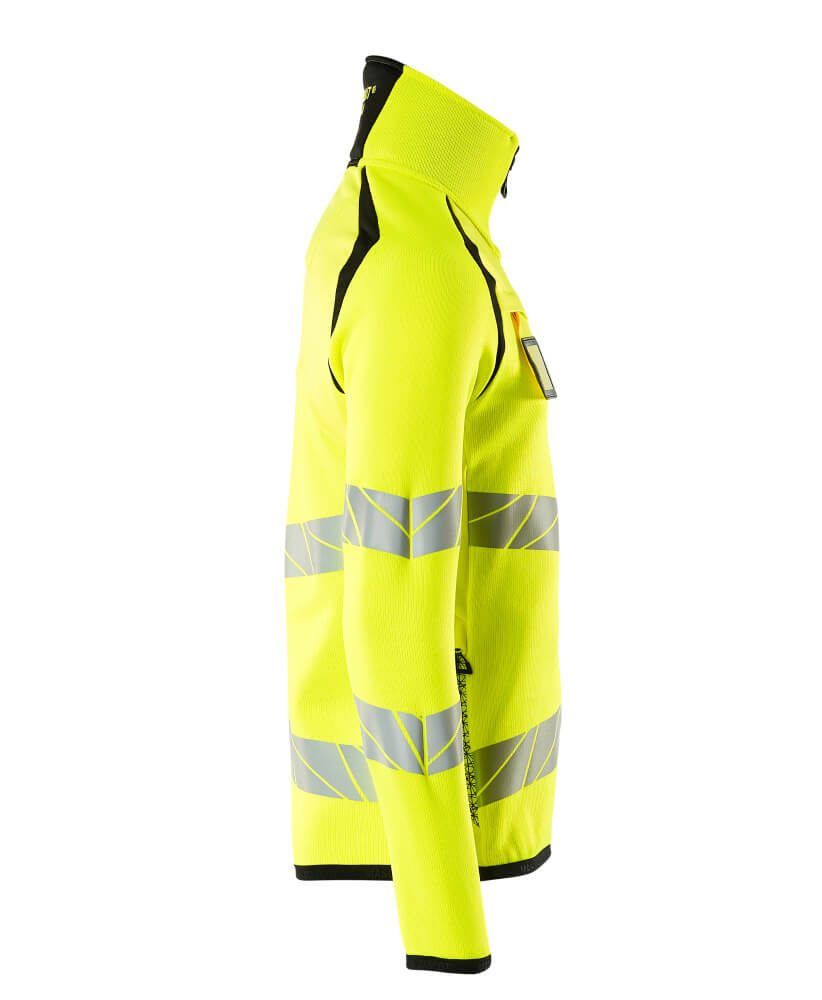 Mascot Safe Strickpullover mit kurzem Reißverschluss