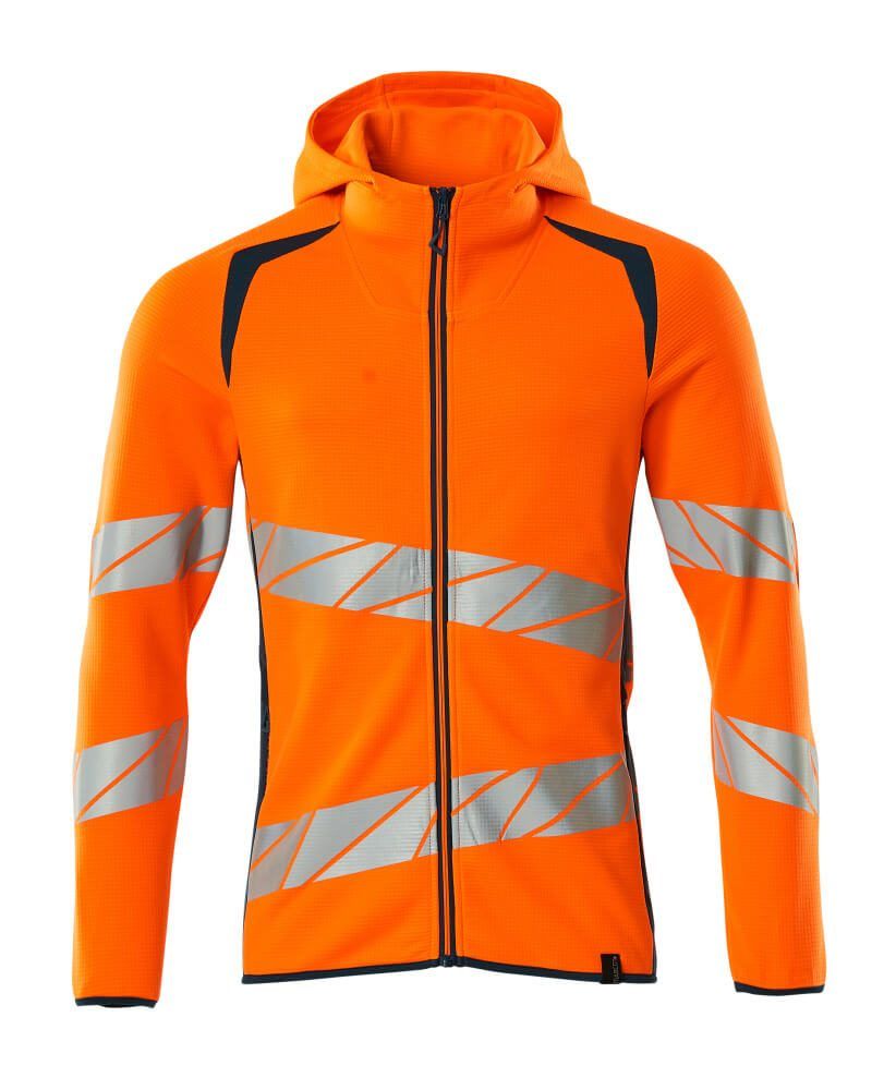 ACCELERATE SAFE Kapuzenpullover mit Reißverschluss