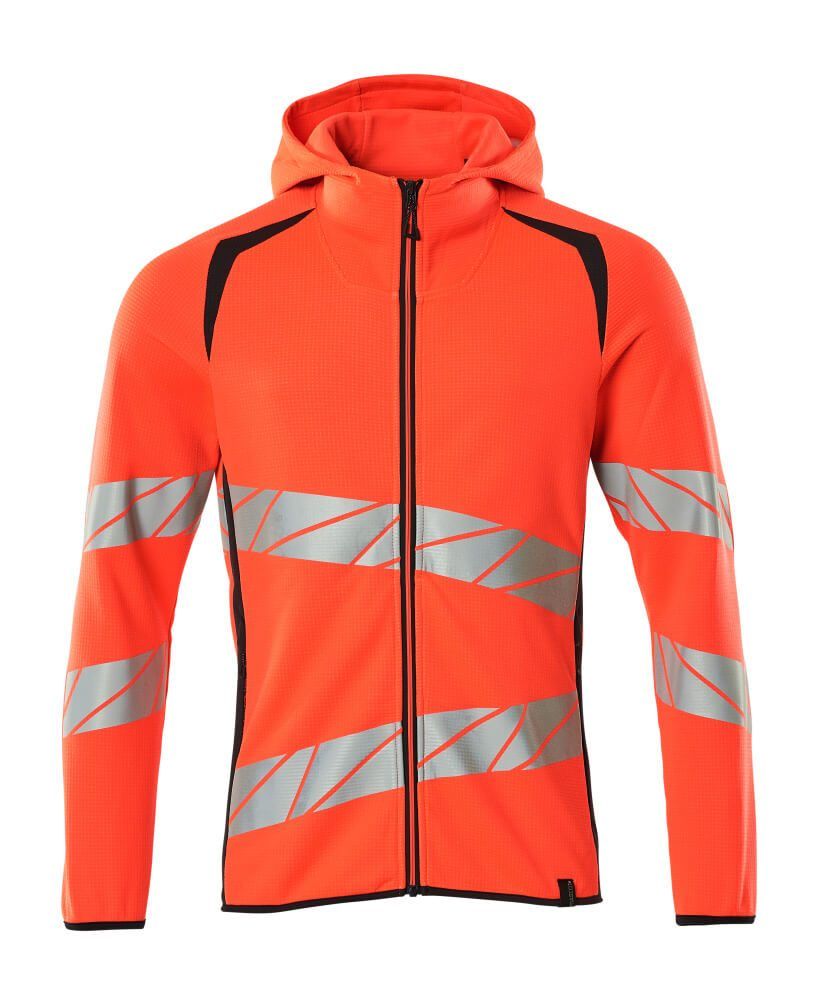 ACCELERATE SAFE Kapuzenpullover mit Reißverschluss