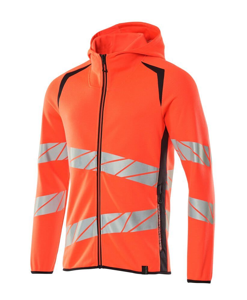 ACCELERATE SAFE Kapuzenpullover mit Reißverschluss
