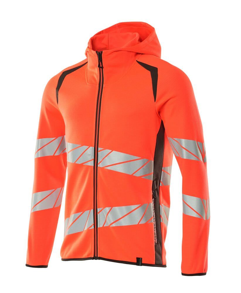 ACCELERATE SAFE Kapuzenpullover mit Reißverschluss