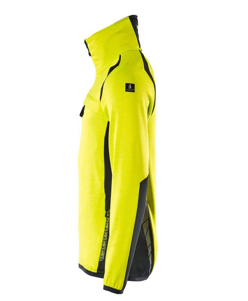 ACCELERATE SAFE Fleecejacke mit kurzem Reißverschluss