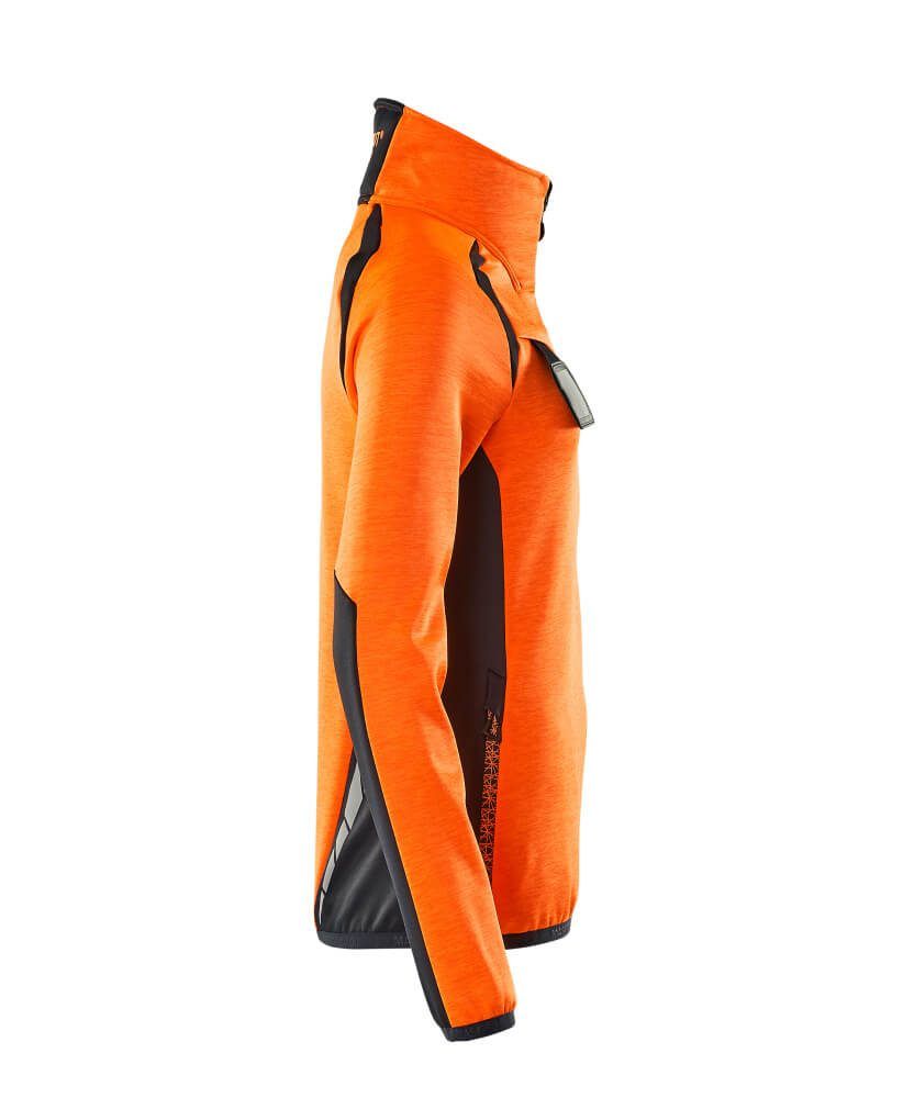ACCELERATE SAFE Fleecejacke mit kurzem Reißverschluss Damen