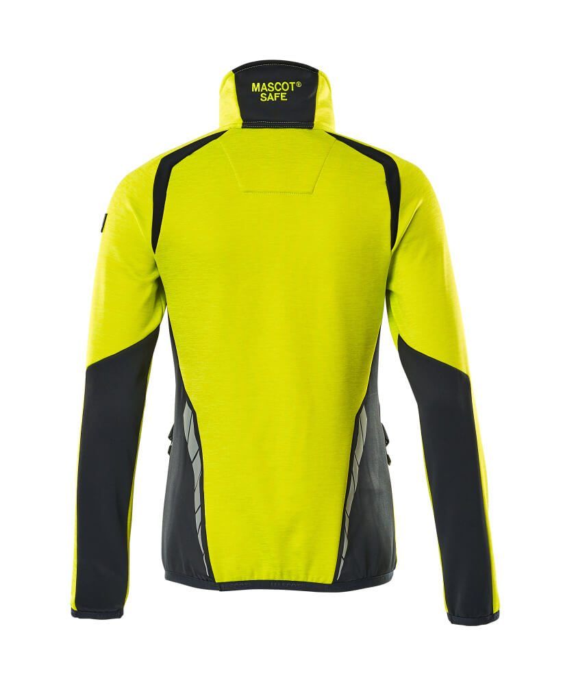 ACCELERATE SAFE Fleecejacke mit kurzem Reißverschluss Damen