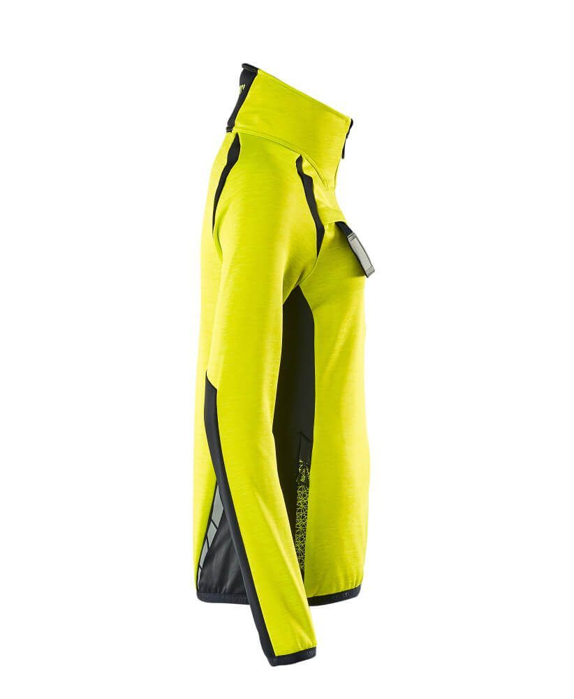 ACCELERATE SAFE Fleecejacke mit kurzem Reißverschluss Damen