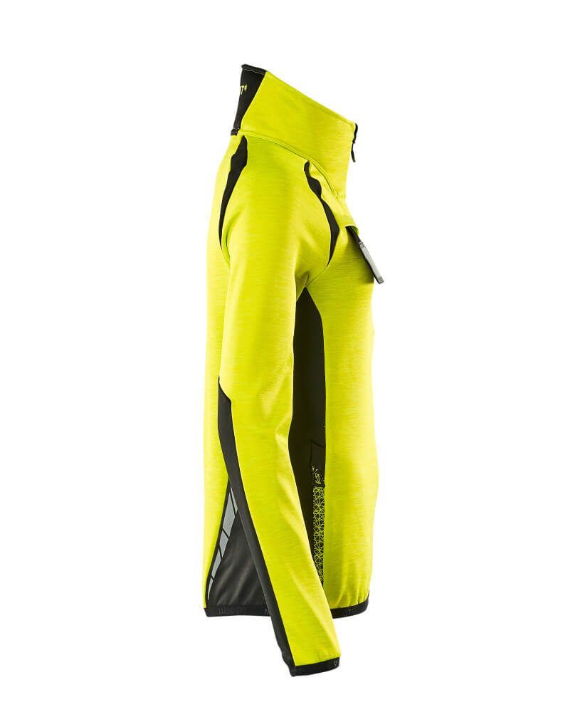 ACCELERATE SAFE Fleecejacke mit kurzem Reißverschluss Damen