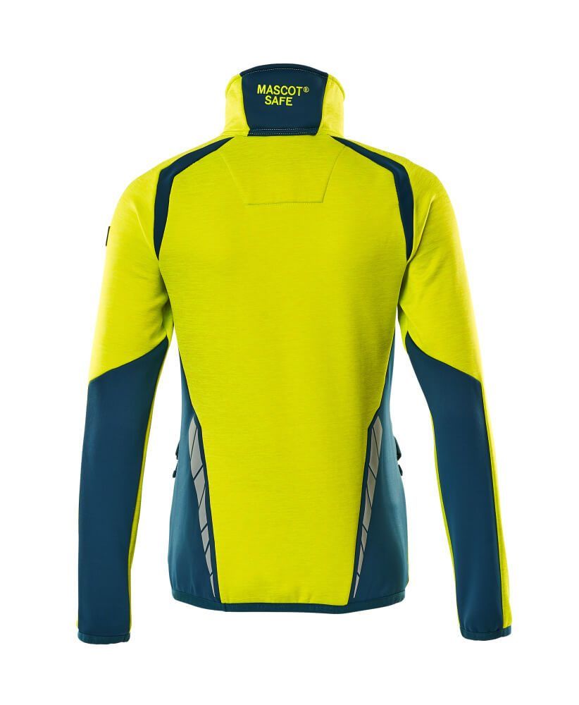ACCELERATE SAFE Fleecejacke mit kurzem Reißverschluss Damen