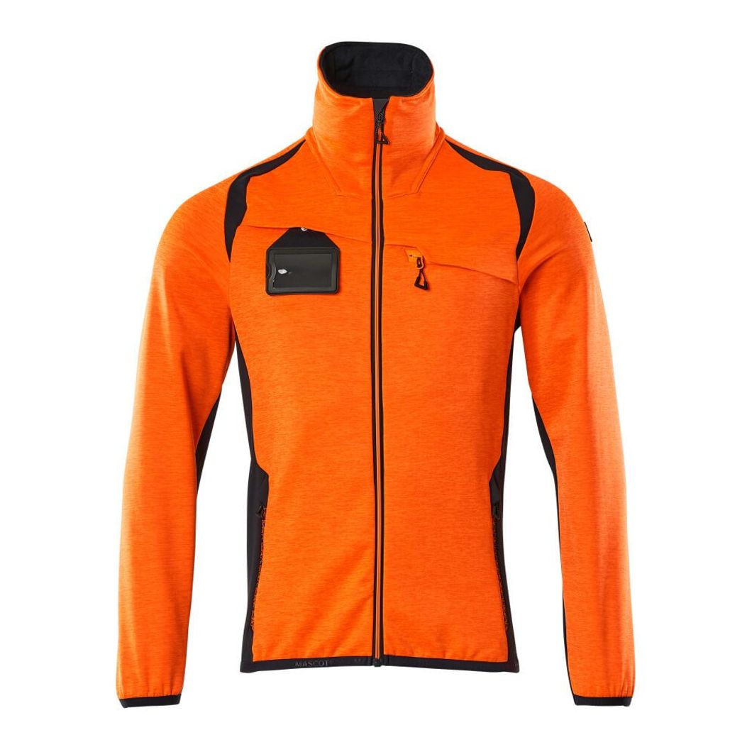 ACCELERATE SAFE Fleecejacke mit Reißverschluss