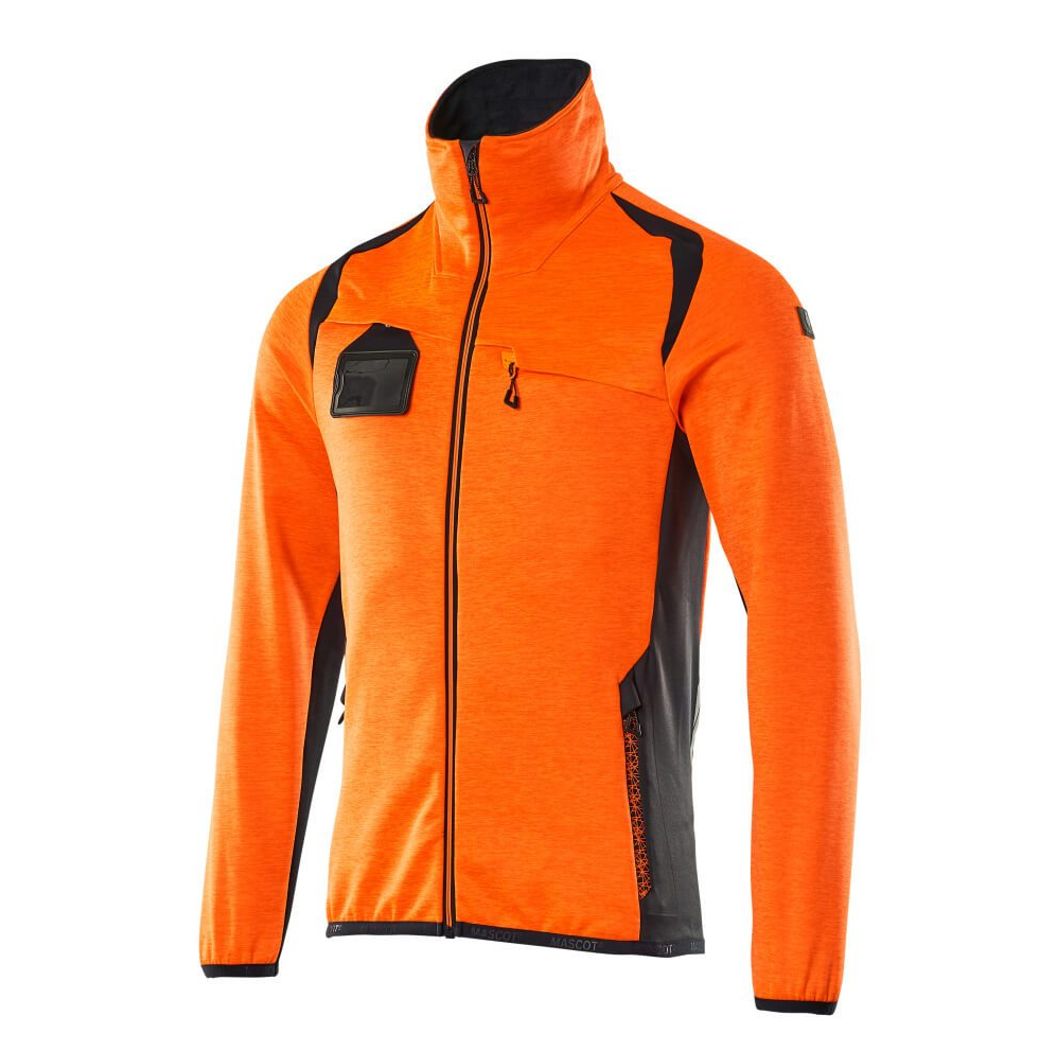 ACCELERATE SAFE Fleecejacke mit Reißverschluss