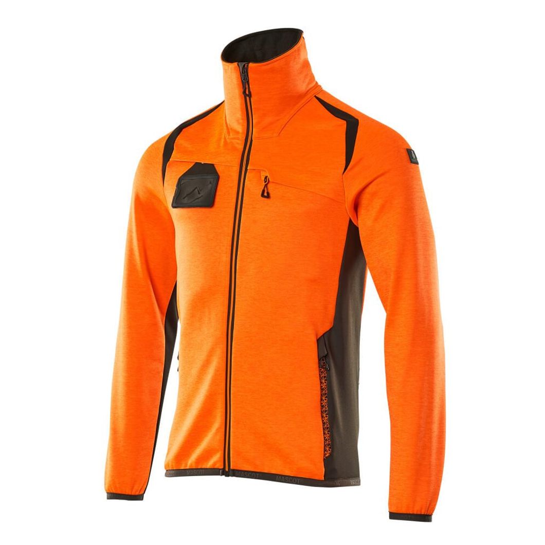 ACCELERATE SAFE Fleecejacke mit Reißverschluss
