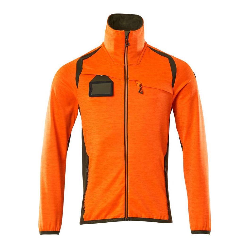 ACCELERATE SAFE Fleecejacke mit Reißverschluss