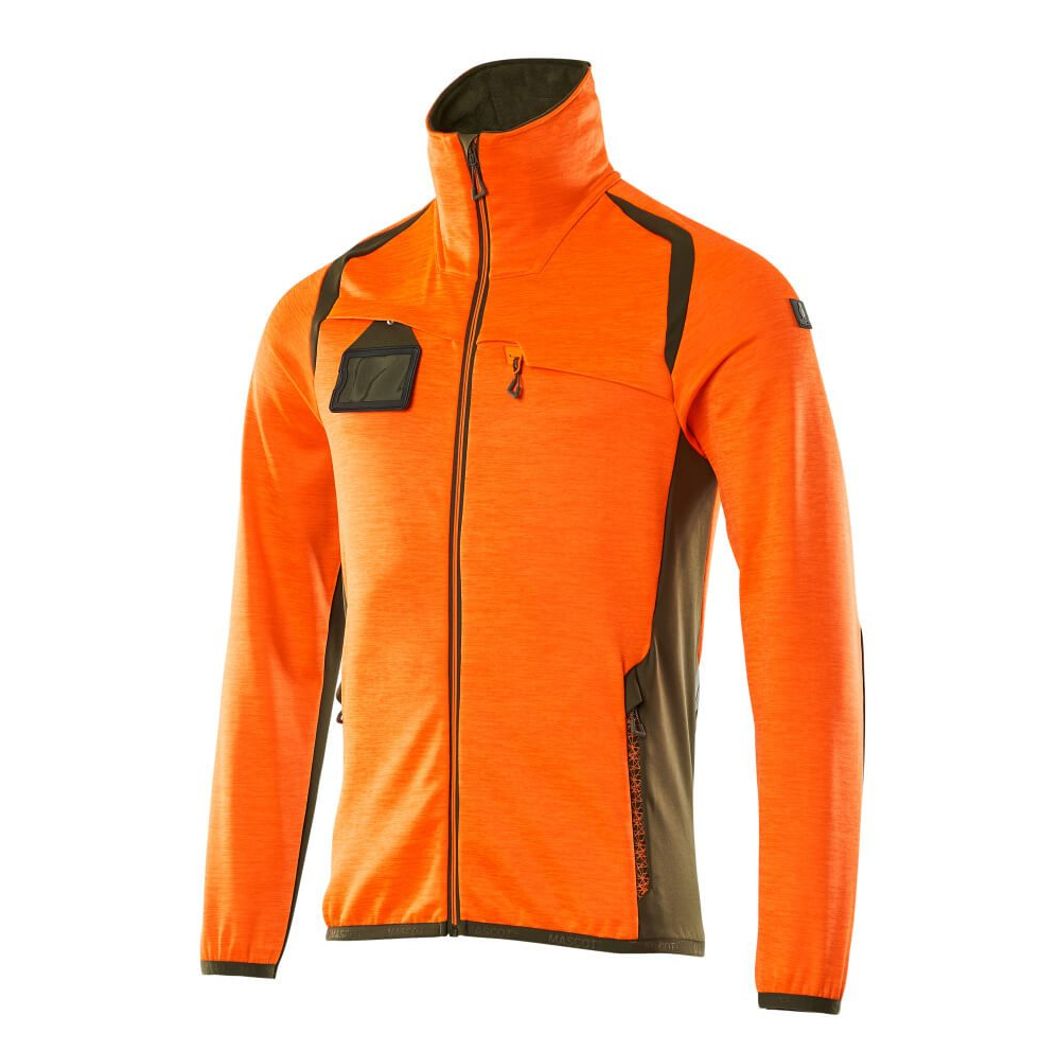 ACCELERATE SAFE Fleecejacke mit Reißverschluss