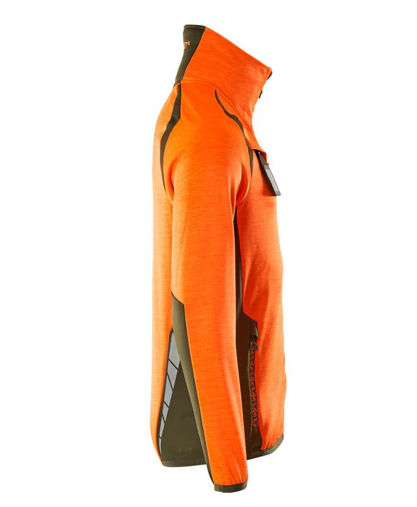 ACCELERATE SAFE Fleecejacke mit Reißverschluss
