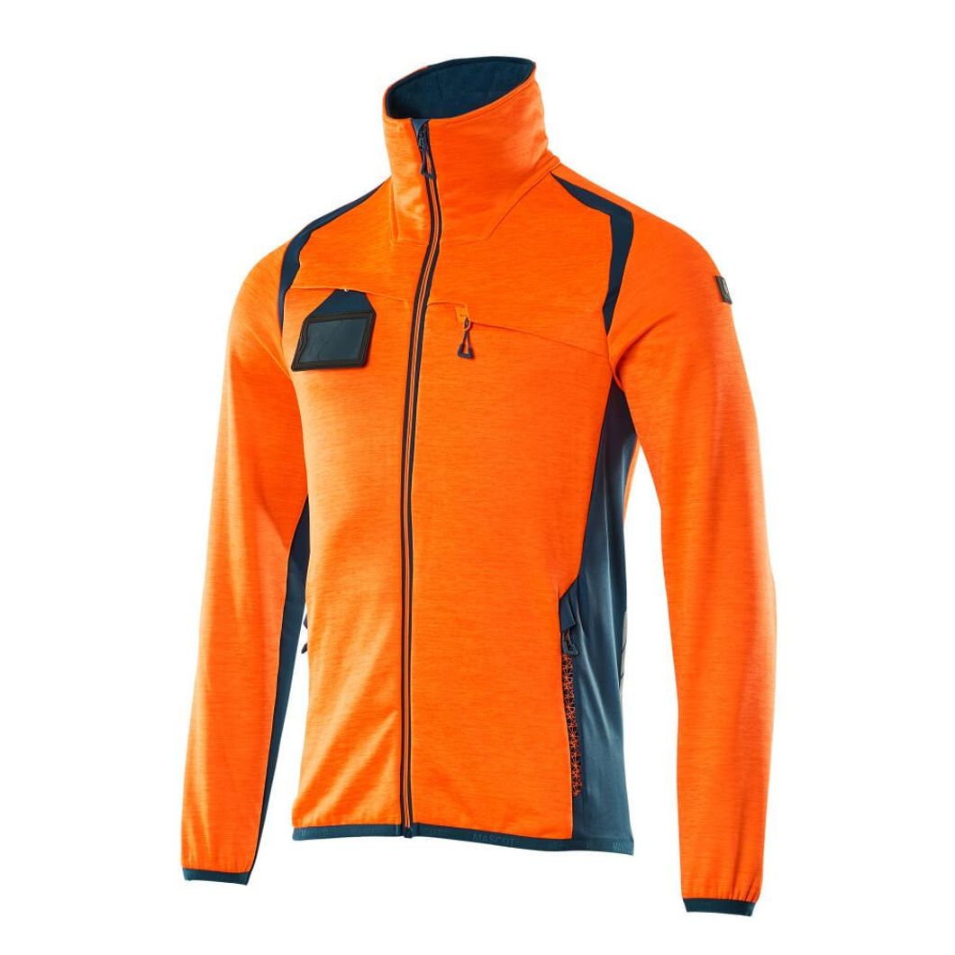 ACCELERATE SAFE Fleecejacke mit Reißverschluss