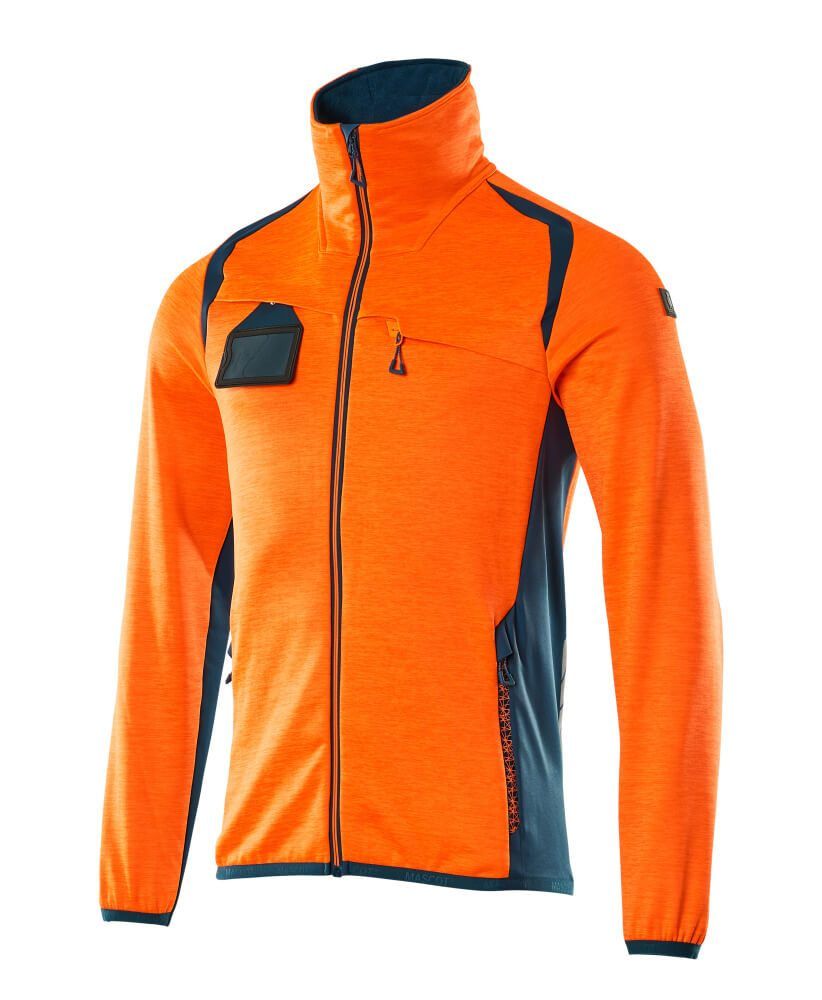 ACCELERATE SAFE Fleecejacke mit Reißverschluss