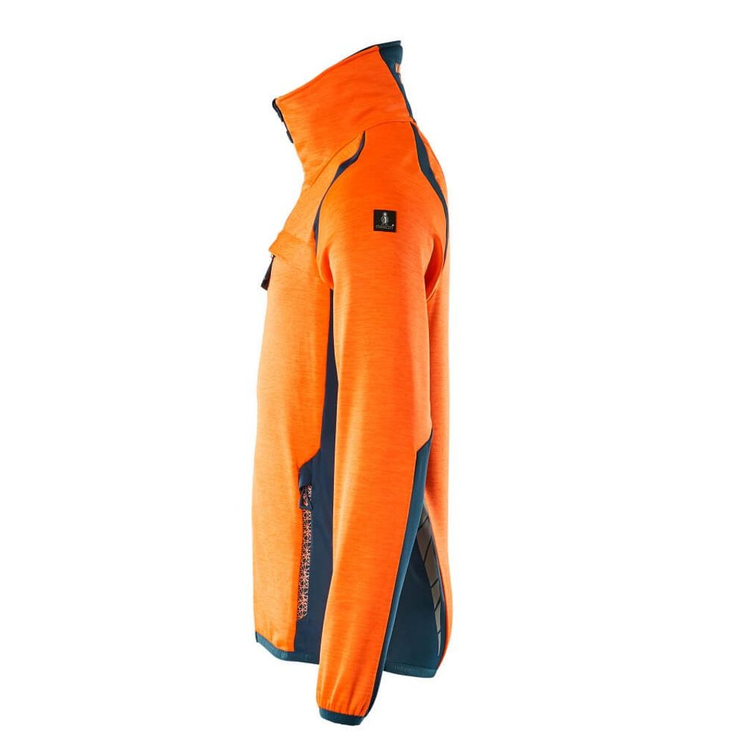 ACCELERATE SAFE Fleecejacke mit Reißverschluss