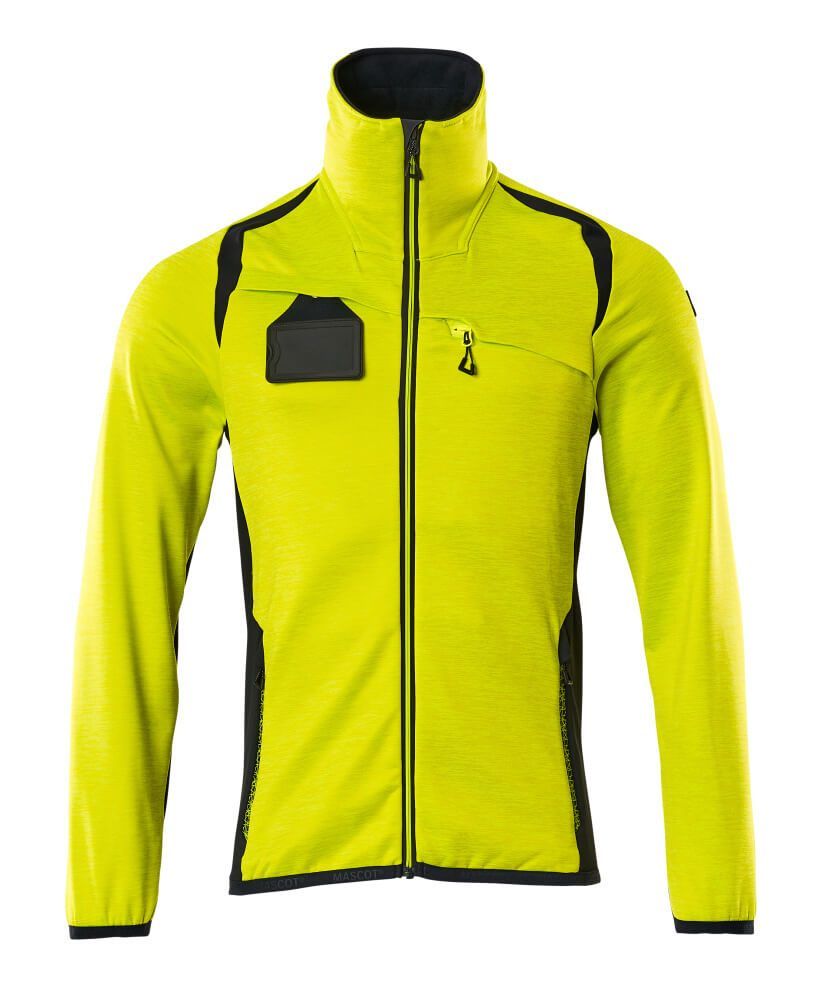 ACCELERATE SAFE Fleecejacke mit Reißverschluss
