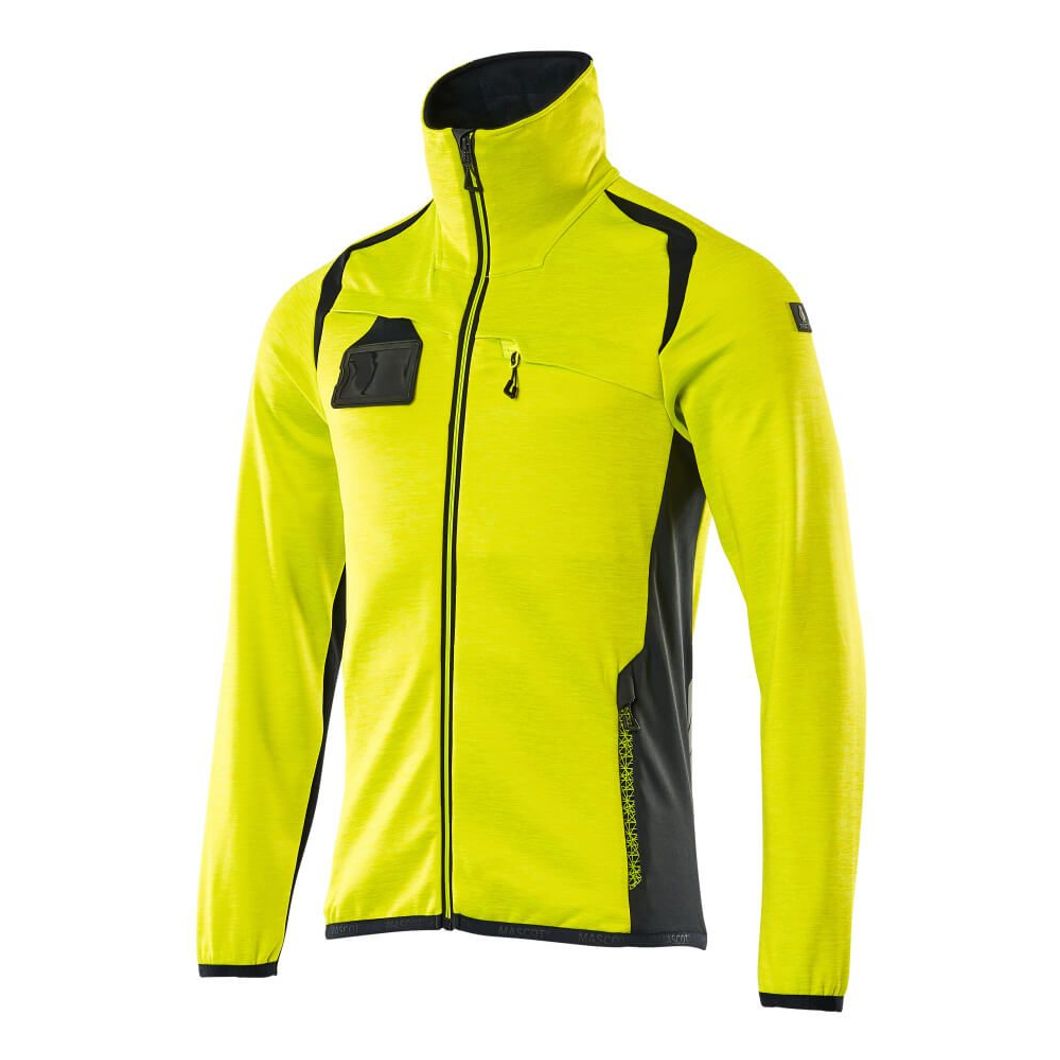 ACCELERATE SAFE Fleecejacke mit Reißverschluss