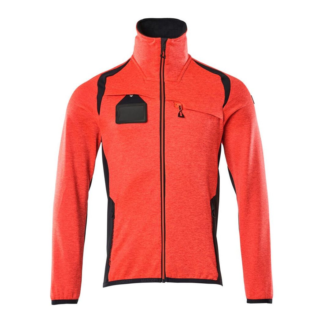 ACCELERATE SAFE Fleecejacke mit Reißverschluss