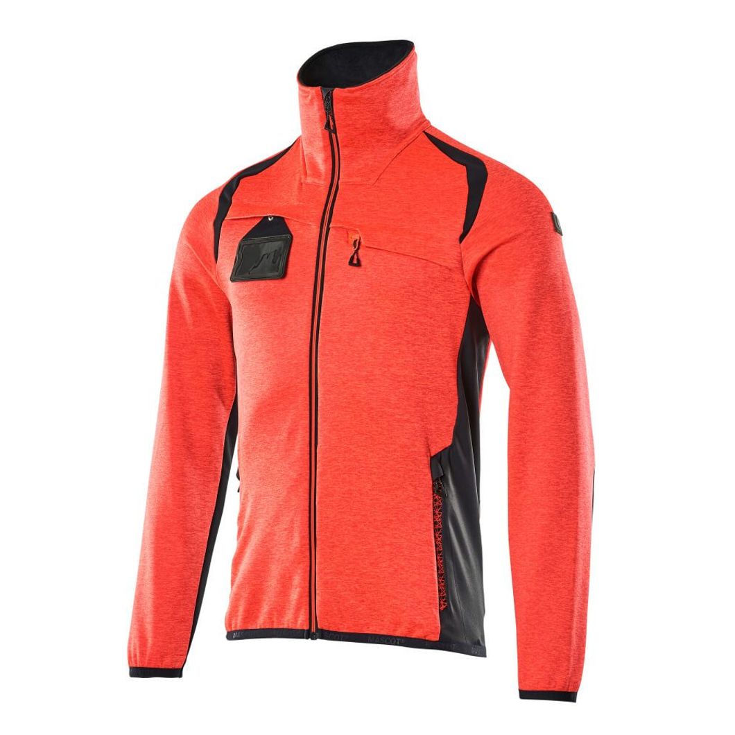 ACCELERATE SAFE Fleecejacke mit Reißverschluss