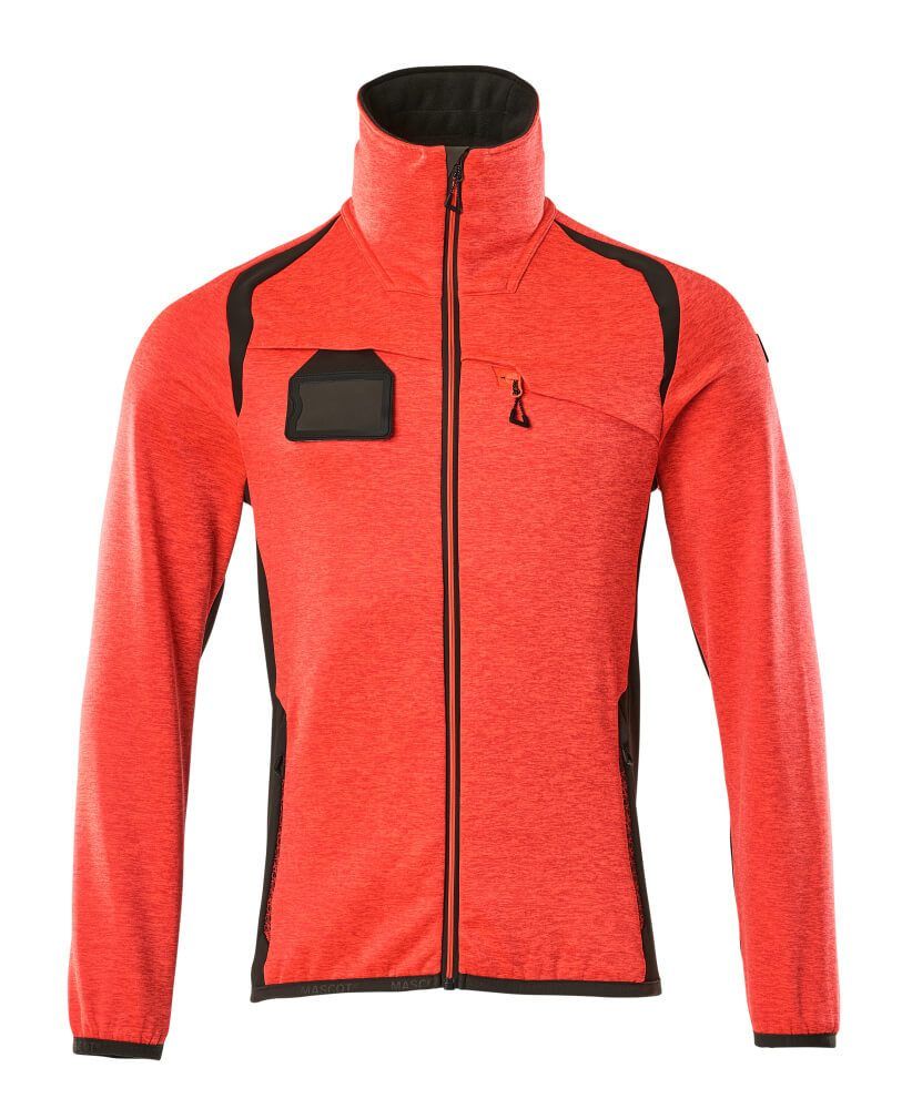 ACCELERATE SAFE Fleecejacke mit Reißverschluss