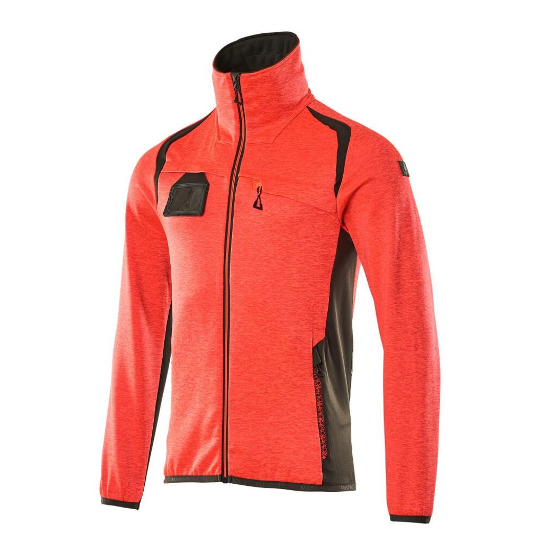 ACCELERATE SAFE Fleecejacke mit Reißverschluss