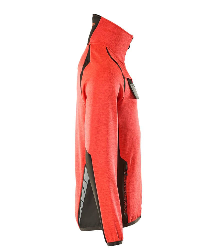 ACCELERATE SAFE Fleecejacke mit Reißverschluss