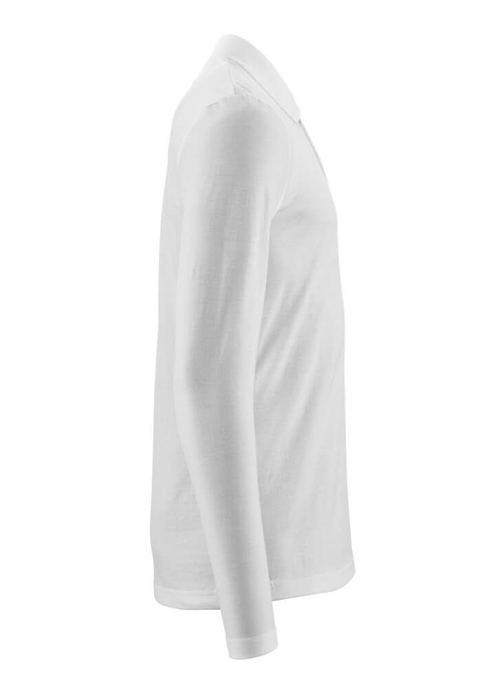Crossover Langarm Polo-Shirt