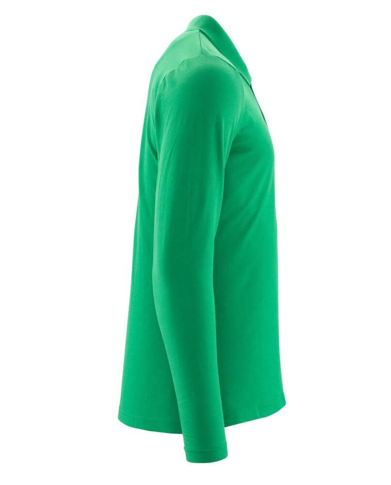 Crossover Langarm Polo-Shirt