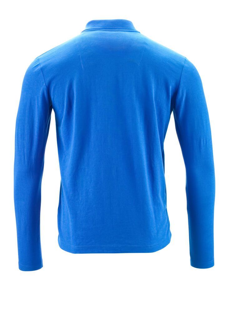 Crossover Langarm Polo-Shirt