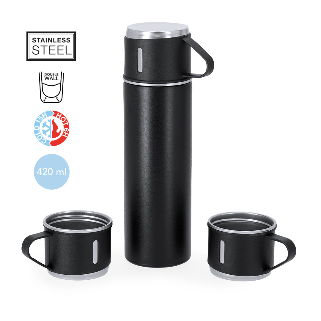 Thermosflasche Edelstahl