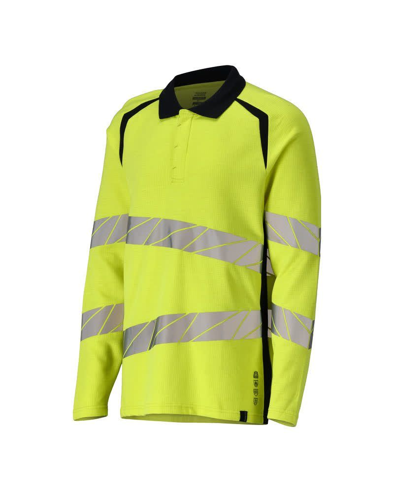 Safe Superior Langarm-Poloshirt