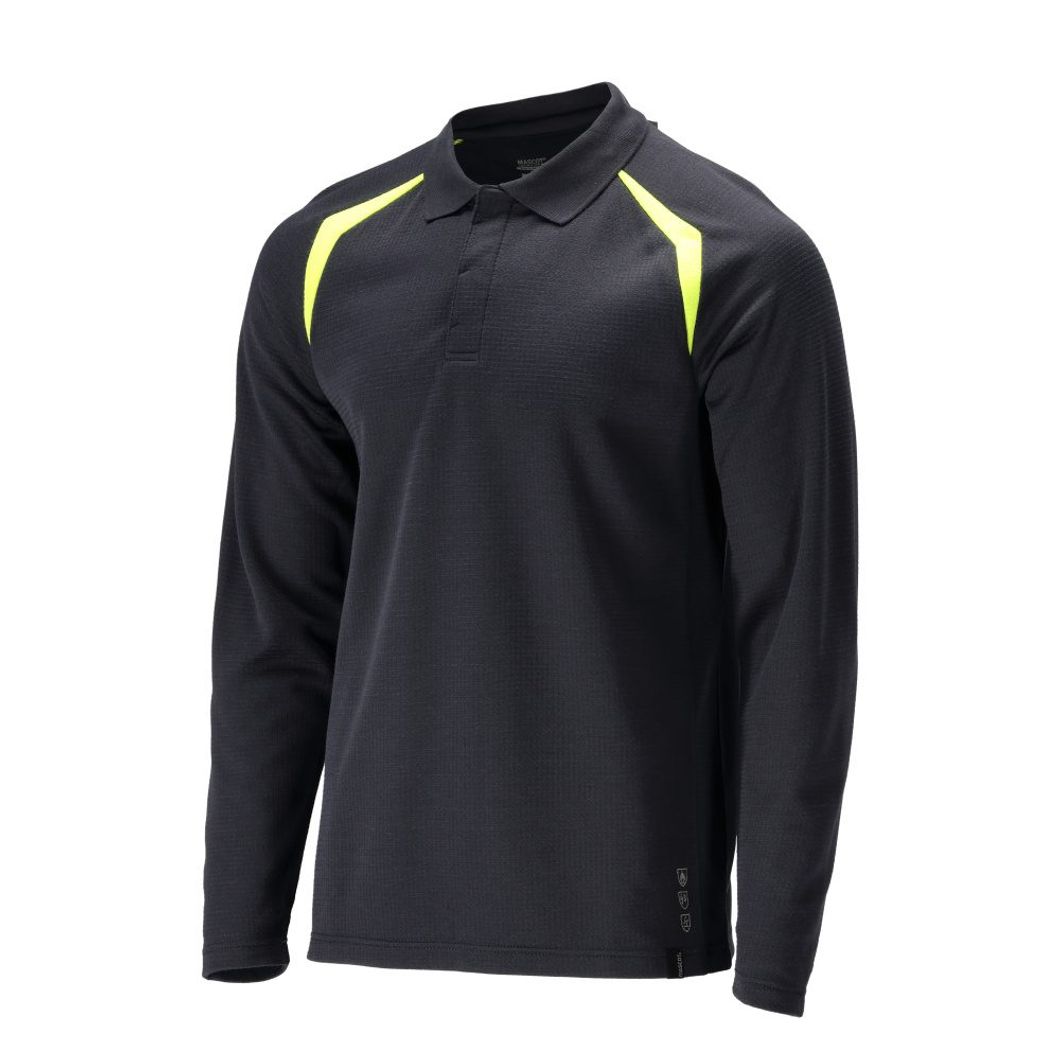 ACCELERATE MULTISAFE Polo-Shirt Langarm