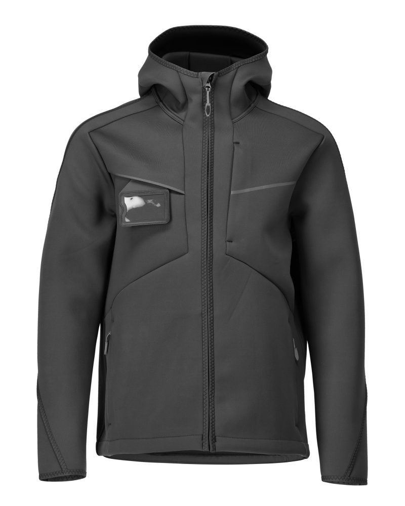 Customized Softshelljacke mit Kapuze