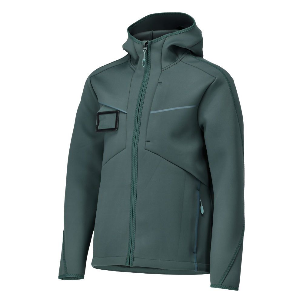 Customized Softshelljacke mit Kapuze