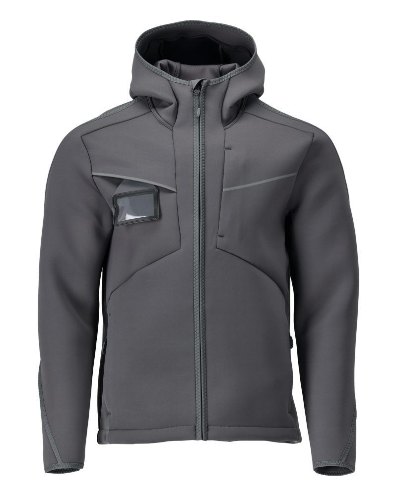 Customized Softshelljacke mit Kapuze