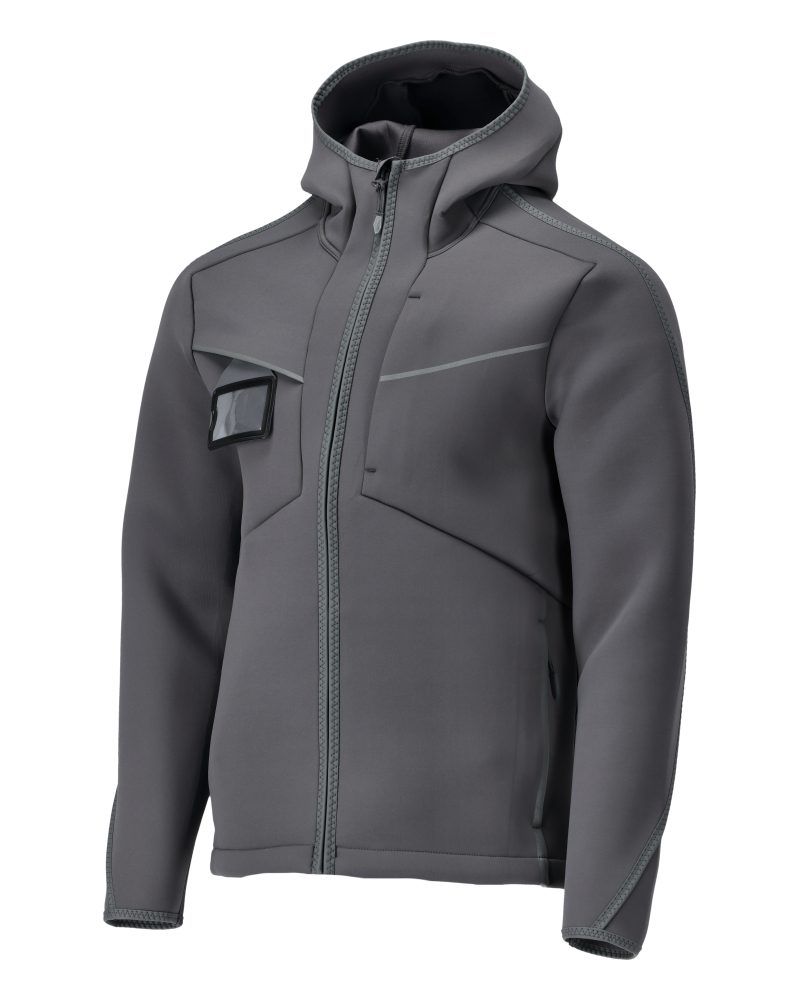 Customized Softshelljacke mit Kapuze